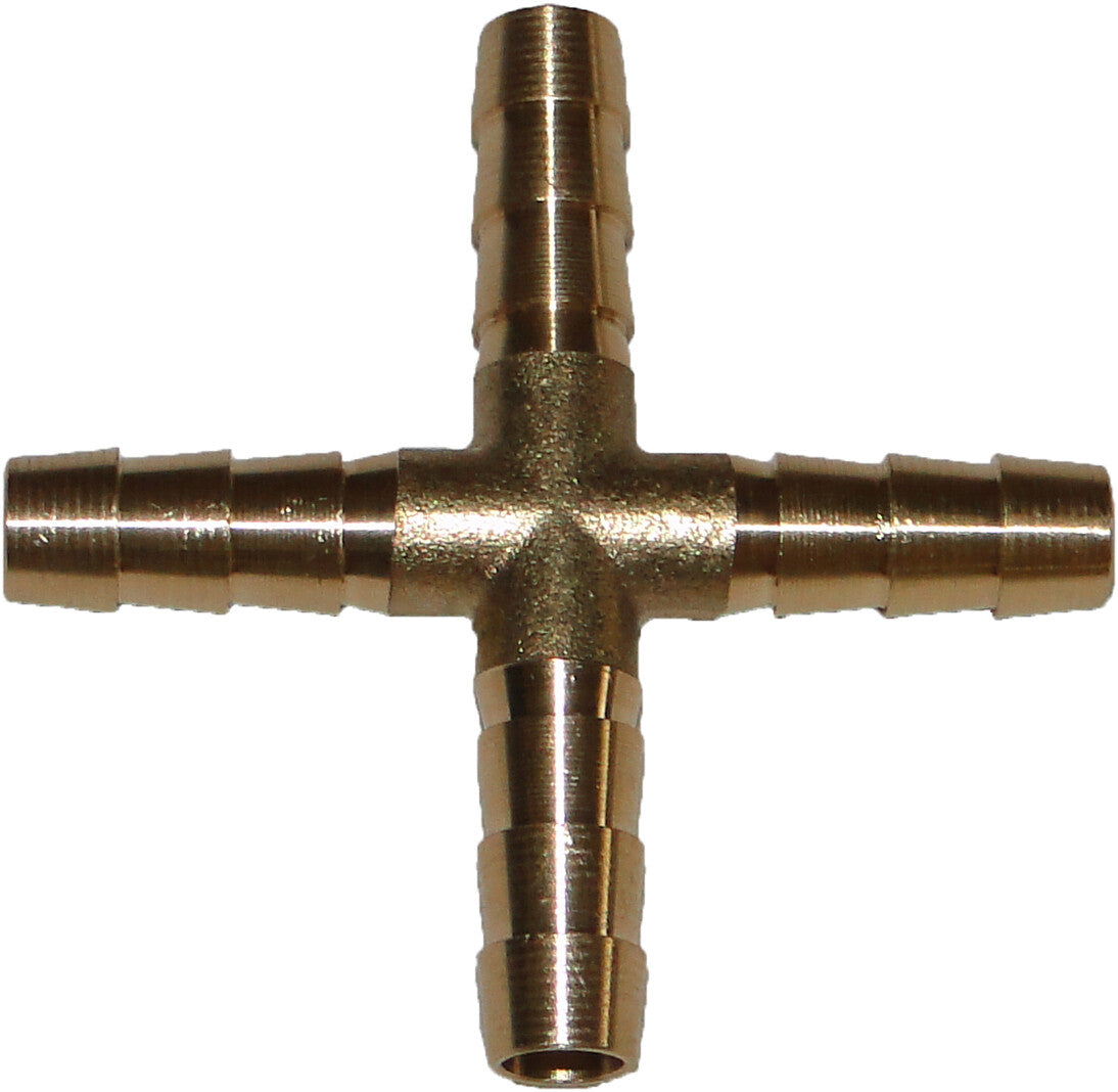 HELIX Brass Cross 1/4" 053-3460