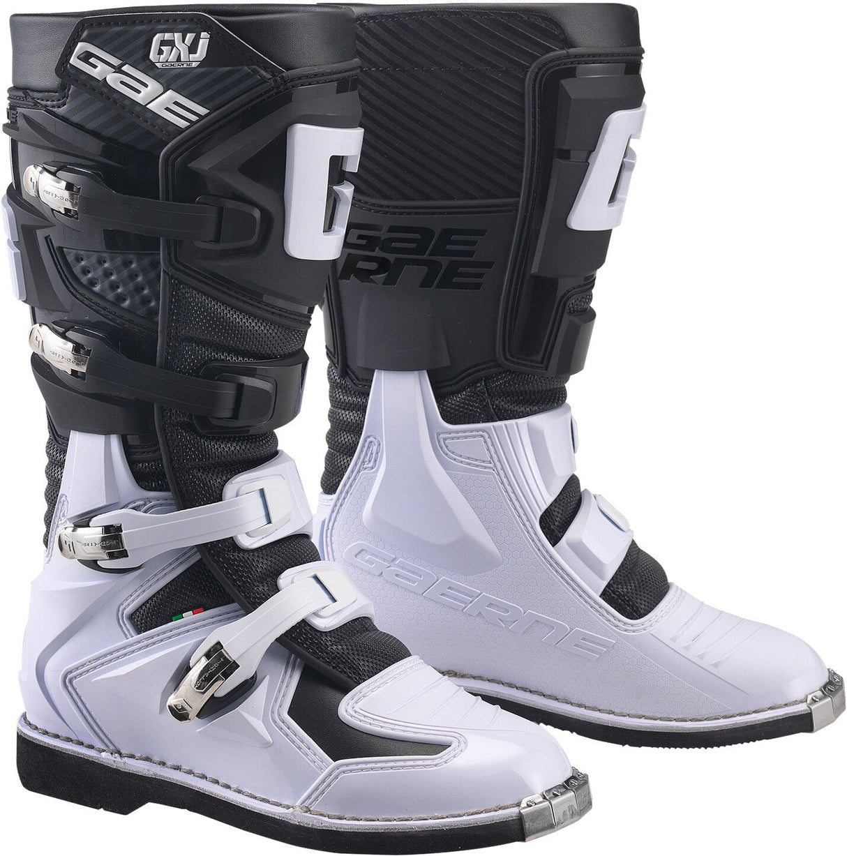 GAERNE Gx-J Boots Black/White Sz 06 2169-004-06