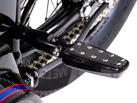 CYCLESMITHS Banana Footpegs - Male - Black 126-BP