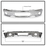 Spyder Ford F150 09-14 w/Fog Light Hole w/o Harley Model Front Bumper - Chrome (OEM 9L3Z17757B) 9948480