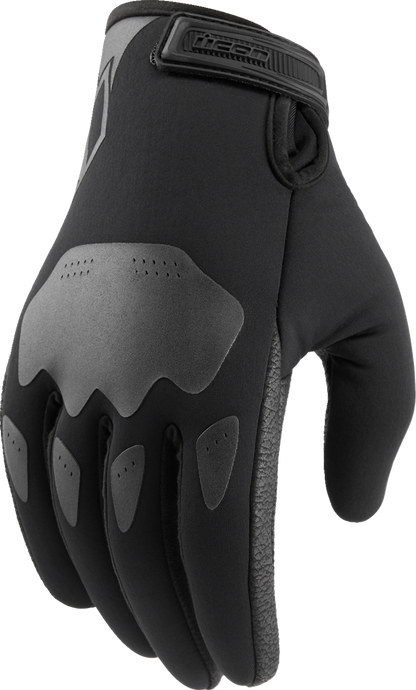 ICON Hooligan™ Insulated Gloves - Black - Medium 3301-4488