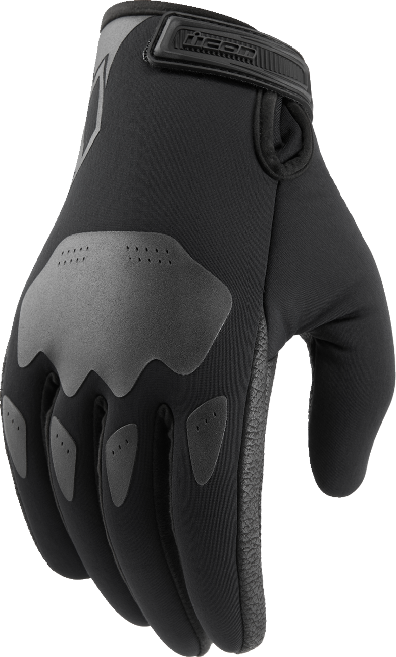 ICON Hooligan™ Insulated Gloves - Black - XL 3301-4490