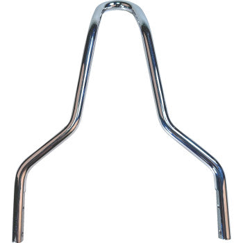 DRAG SPECIALTIES Round Tapered Sissy Bar - Chrome - 11"H x 11"W 1501-0774