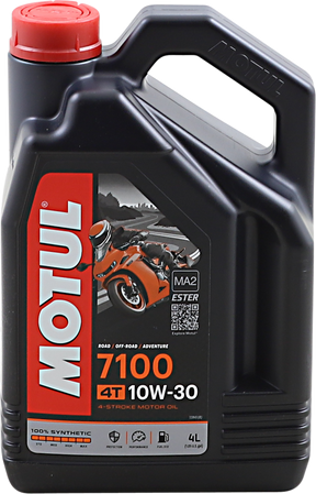 MOTUL 7100 4T Synthetic Oil - 10W-30 - 4L 104090