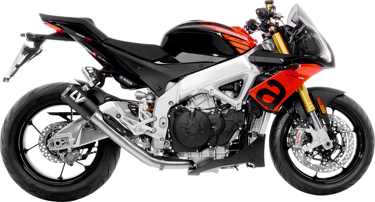 LEOVINCE LV Corsa Muffler - Carbon Fiber RSV4 1100 2021-2024  15401C