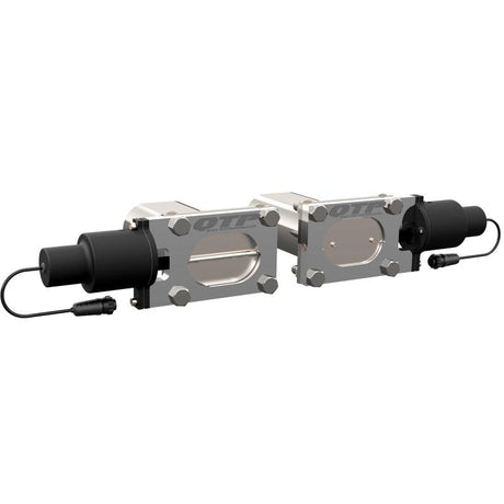 QTP Bolt-On QTEC Dual Low Profile Oval Electric Cutout Valves - Pair QTEC66
