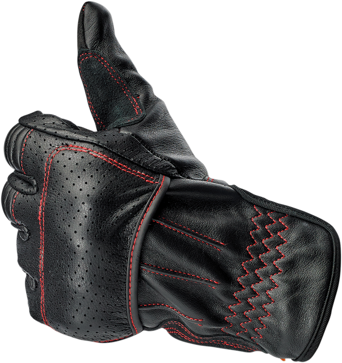 BILTWELL Borrego Gloves - Redline - 2XL 1506-0108-306