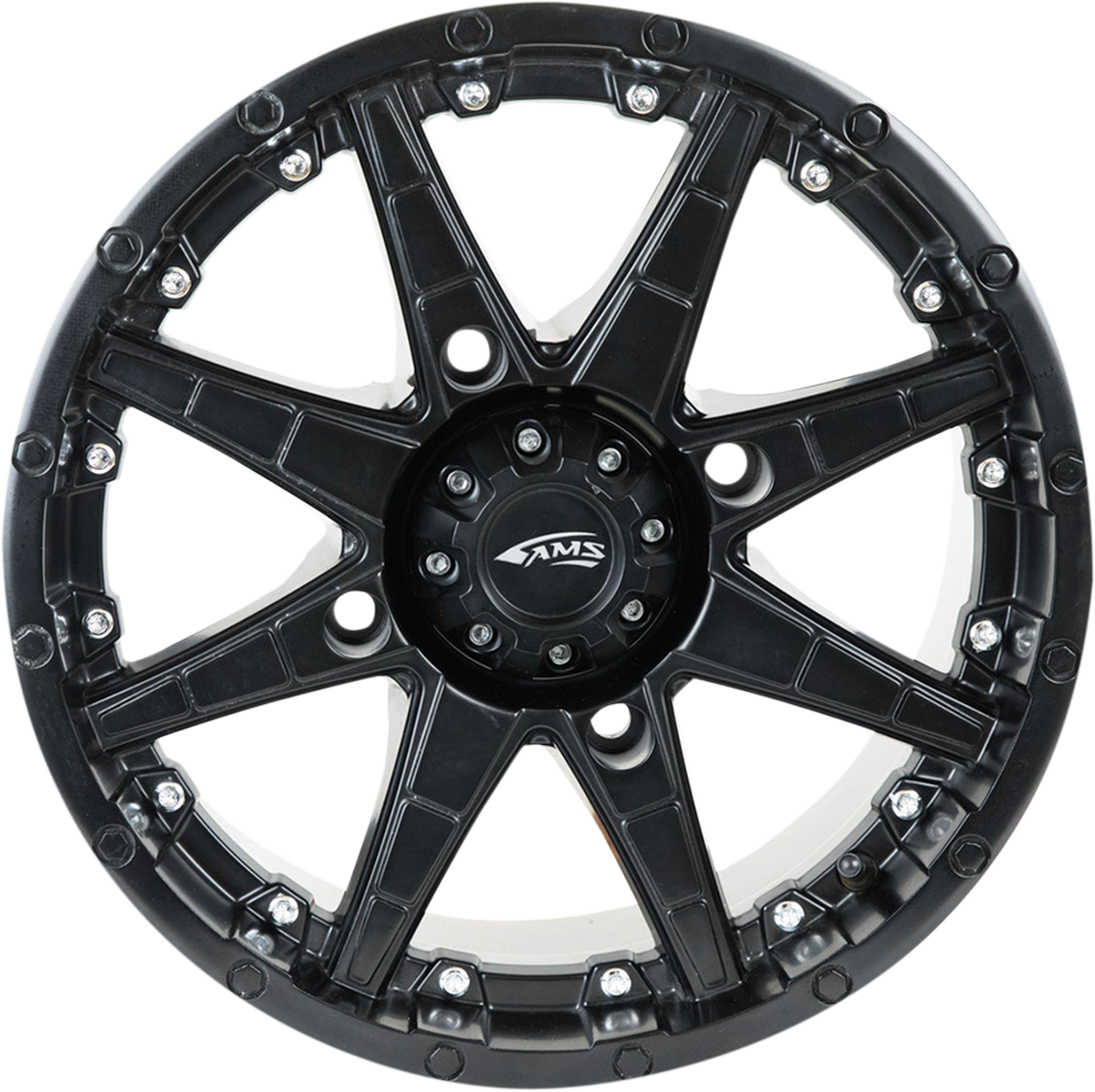 AMS Roll'n 105 Wheel - Front/Rear - Black - 14x7 - 4/137 - 5+2 4750-046AS