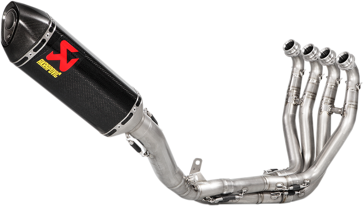 Escape AKRAPOVIC Evolution - Titanio/Fibra de Carbono Ninja ZX-10RR 2016-2020 S-K10E9-ZC 1810-2366 