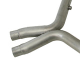 BBK 11-14 Mustang 5.0 Short Mid X Pipe With Catalytic Converters 3.0 For BBK Long Tube Headers 1658