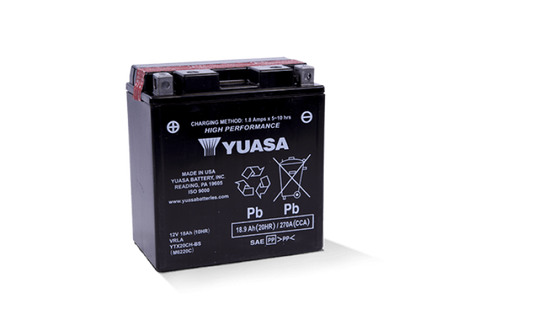 Yuasa YTX20CH-BS High Performance AGM Battery (Bottle Supplied)