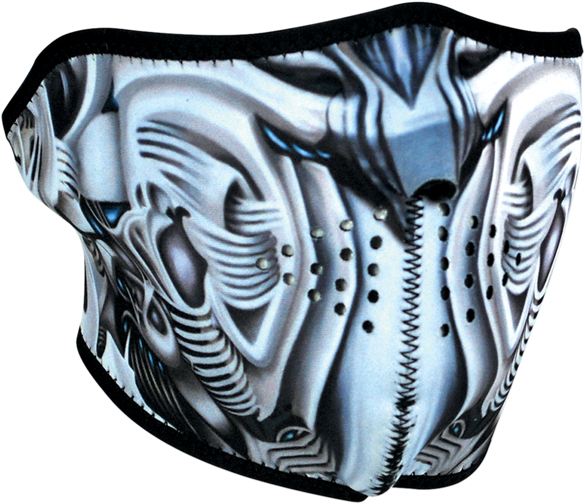 ZAN HEADGEAR Half Mask - Biomechanical WNFM074H