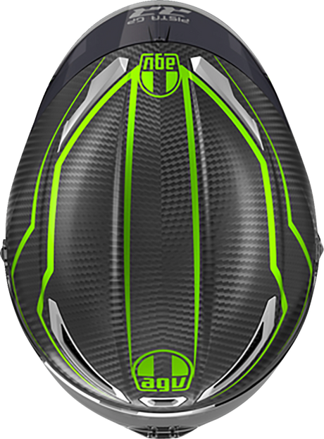 AGV Pista GP RR Helmet - Performante - Carbon/Lime - 2XL 2118356002-018-XXL