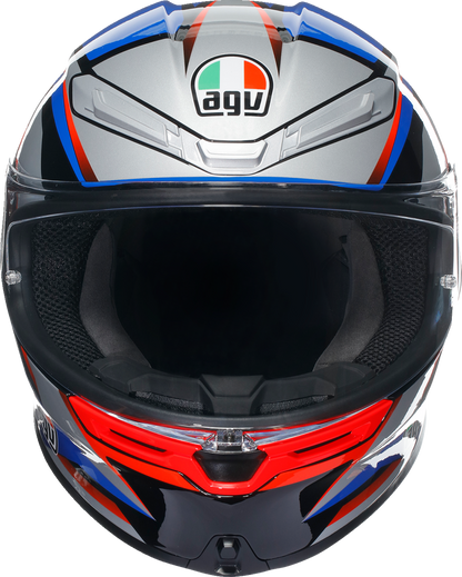AGV K6 S Helmet - Slashcut - Black/Blue/Red - Medium 2118395002015M