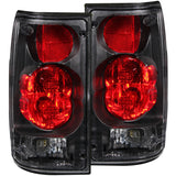 ANZO 1989-1995 Toyota Pickup Taillights Black 211132