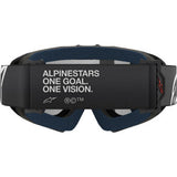 ALPINESTARS GOGGLES Youth Vision Goggle - Corp - Black - Silver Mirror 5140225-1456