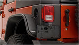 Bushwacker 07-18 Jeep Wrangler Trail Armor Rear Corners - Black 14010