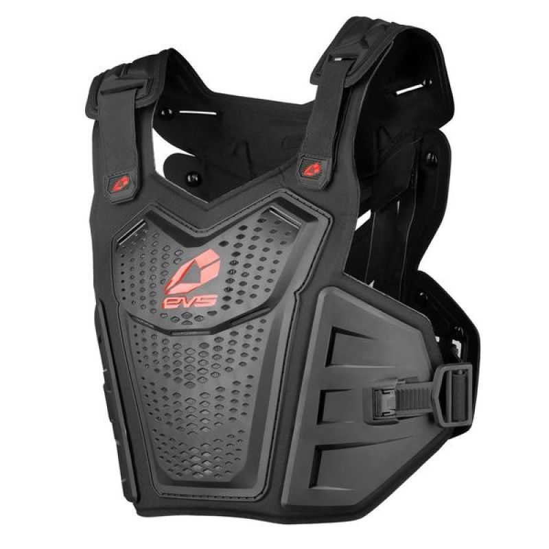 EVS F1 Roost Deflector Black/Red - Large/XL F120-BK-L/XL