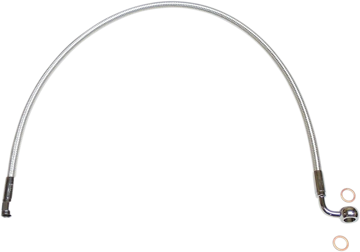 MAGNUM Brake Line - 10 mm-90 - 36" - Sterling Chromite II AS37236