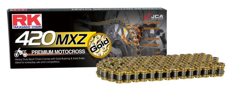 RK Chain GB420MXZ-130L - Gold GB420MXZ-130