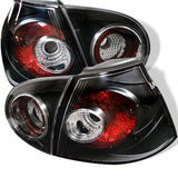 Spyder Volkswagen Golf V 06-09 Euro Style Tail Lights Black ALT-YD-VG03-BK 5008152