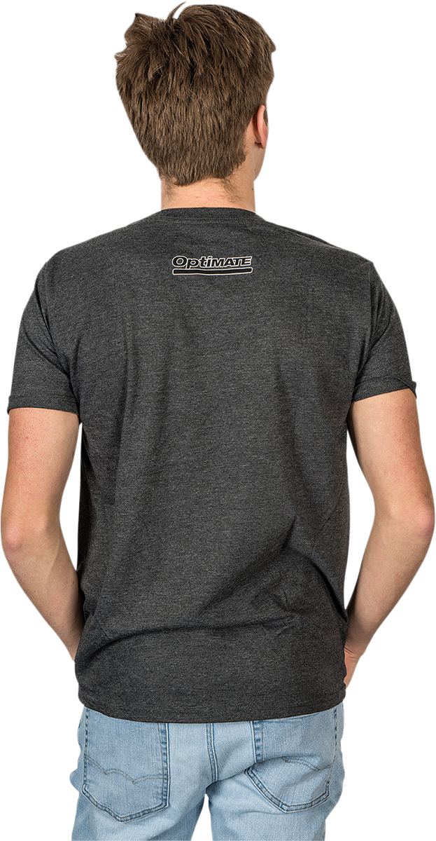 TECMATE Optimate Emotional Support Vehicles T-Shirt - Heather Charcoal - Medium TA-234CH