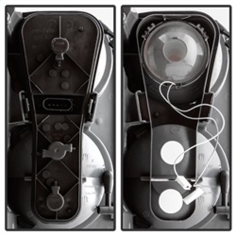 Xtune Land Rover Range Rover 06-09 Euro Style Tail Lights Clear ALT-JH-LRRRS06-CL 5075871