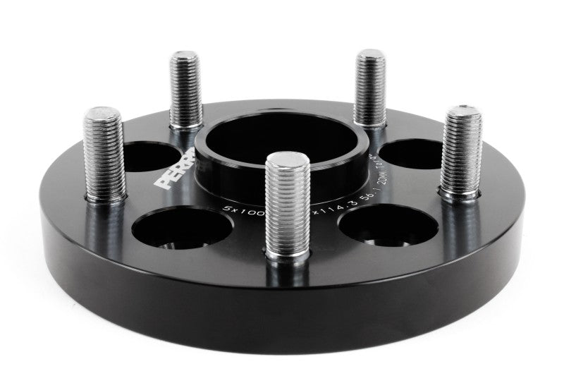 Perrin Wheel Adapter 20mm Bolt-On Type 5x100 to 5x114.3 w/ 56mm Hub (Set of 2) PSP-WHL-220BK