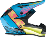 Z1R Youth F.I. Helmet - Fractal - MIPS - Matte Blue/Hi-Viz - Small 0111-1514