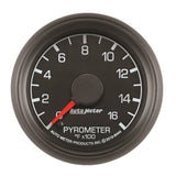 Autometer Factory Match Ford 52.4mm Full Sweep Electronic 0-1600 Deg F EGT/Pyrometer Gauge 8444