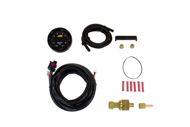 AEM X-Series Pressure 0-15psi Gauge Kit 30-0309