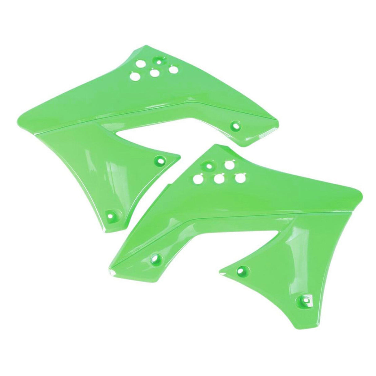 POLISPORT Radiator Scoops Klx110 Green 8495400001