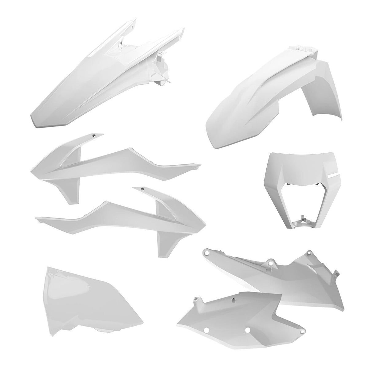 POLISPORT Enduro Kit With Mask White Ktm 90882