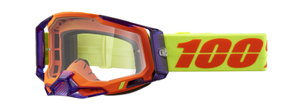 100% Racecraft 2 Goggles - Panam - Clear 50009-00021