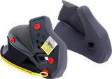 Almohadillas para mejillas AGV Tourmodular - Gris/Negro - XS/M 20KIT93031629 