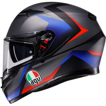 AGV Helmet K3 Striga Matte Black/Blue/Red 2x 2118381004-024-XXL