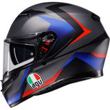 AGV Helmet K3 Striga Matte Black/Blue/Red 2x 2118381004-024-XXL
