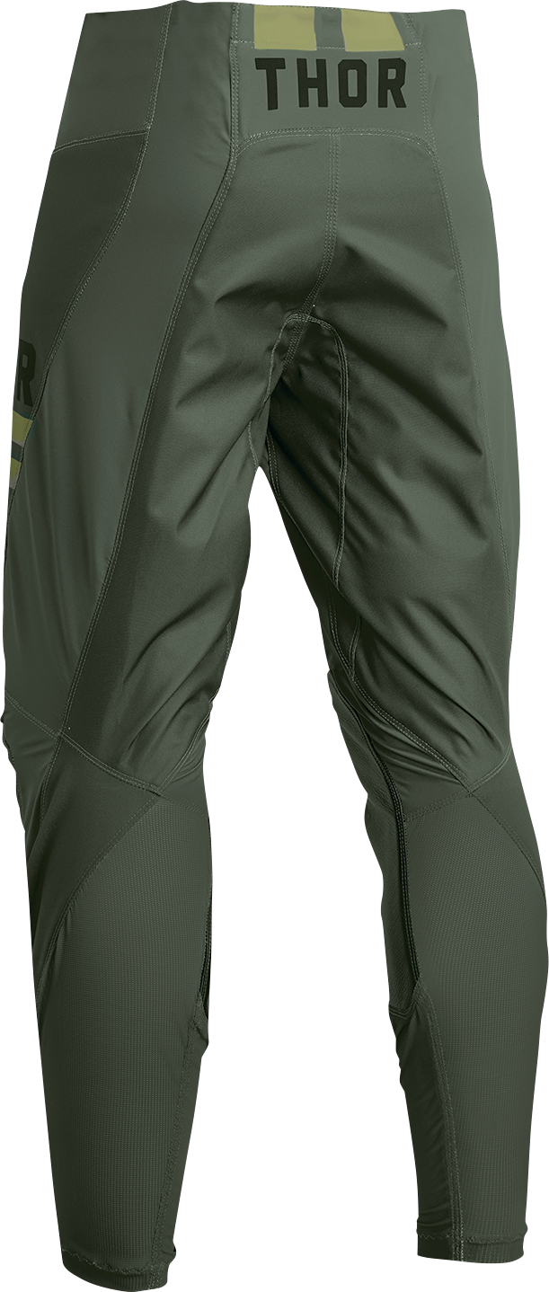 THOR Youth Pulse Combat Pants - Army Green/Black - 26 2903-2247