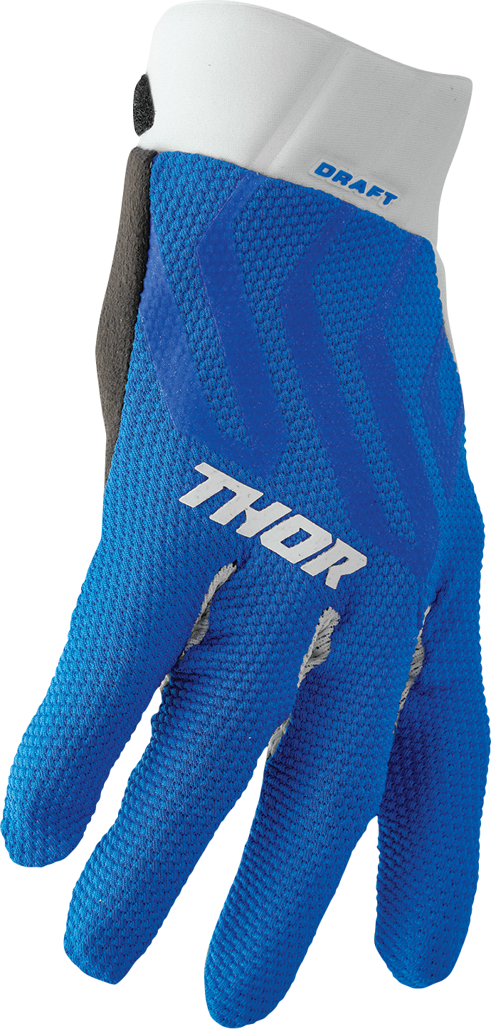 THOR Draft Gloves - Blue/White - XS 3330-6794