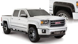 Bushwacker 14-15 GMC Sierra 1500 Fleetside Boss Pocket Style Flares 4pc 69.3/78.8/97.6in Bed - Black 40958-02