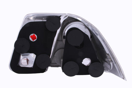 ANZO 2001-2004 Honda Civic Taillights Chrome 221047