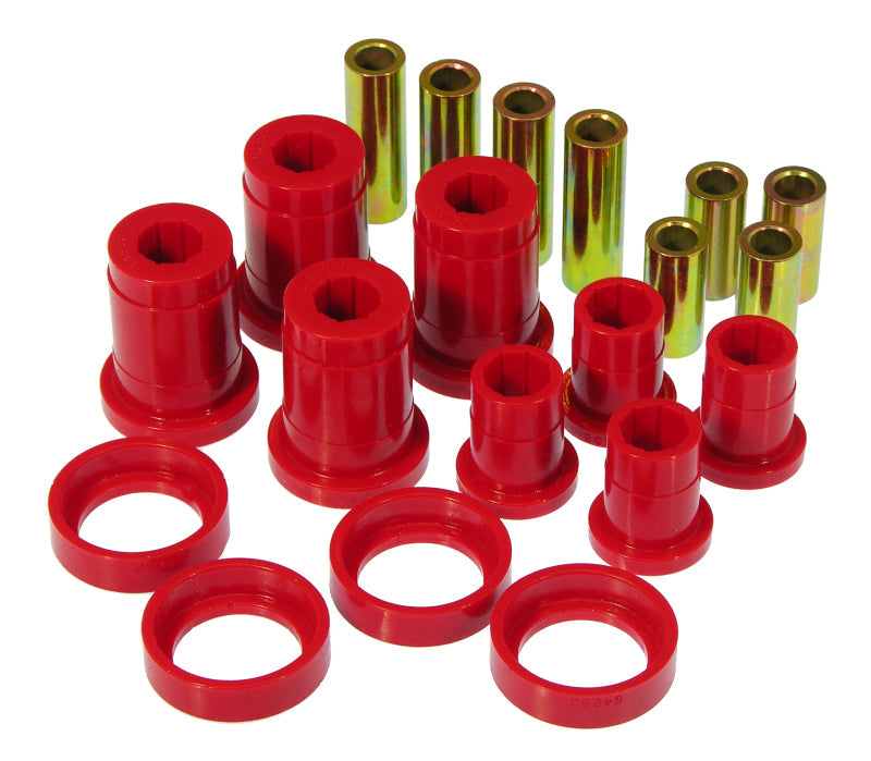 Prothane 84-88 Pontiac Fiero Front Control Arm Bushings - Red 7-207