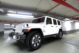 Rally Armor 18-22 Jeep JL Wrangler Black UR Mud Flap w/ Red Logo MF54-UR-BLK/RD