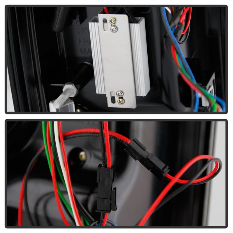 Spyder Chevy Silverado 19-20 LED Tail Light Black ALT-YD-CS19HAL-BK 5087256