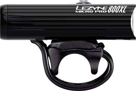 LEZYNE Micro Drive Pro 800 XL Light - 800 lumen - Gloss Black 1LED25FV204