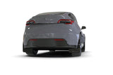 Rally Armor 20-22 Tesla Model Y Black Mud Flap - Metallic Black Logo MF72-UR-BLK/MBK