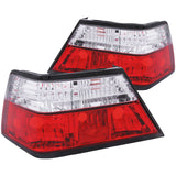 ANZO 1986-1995 Mercedes Benz E Class W124 Taillights Red/Clear 221159