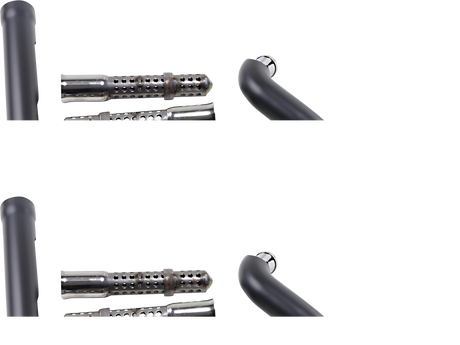 COBRA 909 Exhaust - Black - '06-'11 Dyna 6709B