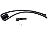 J&L 14-18 Chevy/GM Truck/SUV 5.3L V8 Driver Side Oil Separator 3.0 - Black Anodized 3085D-B