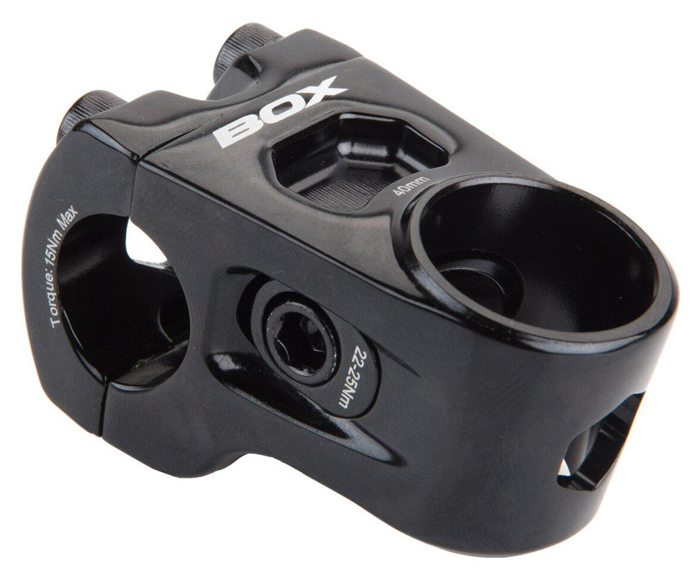 BOX Hollow Mini Stem Black 1"X40mm BX-ST14H1N40-BK